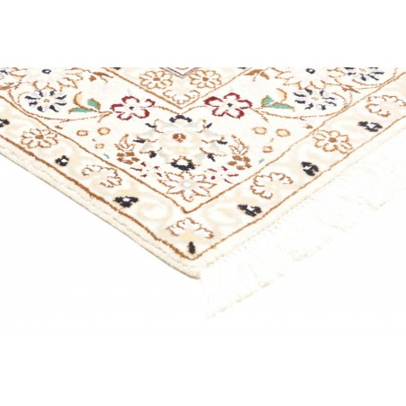 Tappeto Nain 9La Persia bianco azzurro 132x203