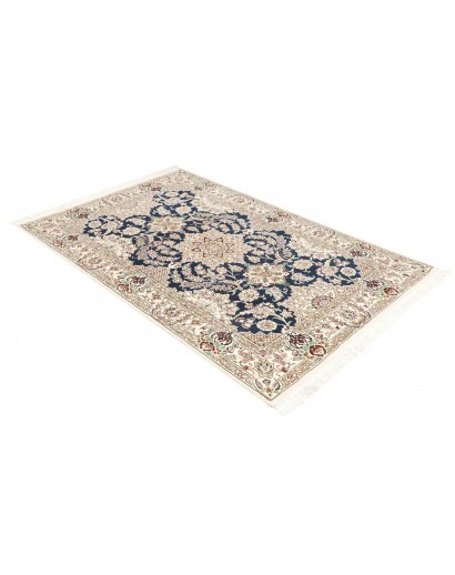 Tappeto Nain 9La Persia bianco grigio 124x197