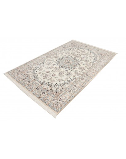 Tappeto Nain 9La Persia bianco marrone 136x217