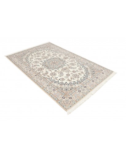 Tappeto Nain 9La Persia bianco marrone 136x217
