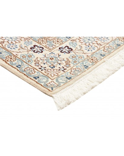 Tappeto Nain 9La Persia bianco marrone 136x217