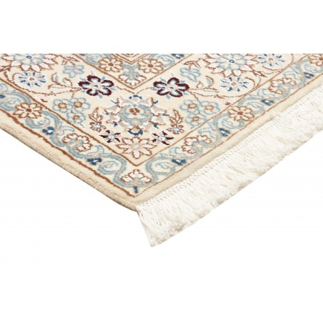 Tappeto Nain 9La Persia bianco marrone 136x217