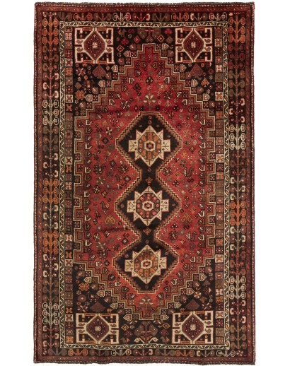 Tappeto Shiraz Persia marrone 165x268