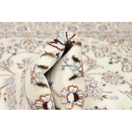 Tappeto Nain 9La Persia bianco marrone 136x217