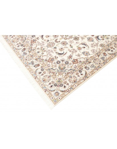 Tappeto Nain 9La Persia bianco beige 133x212