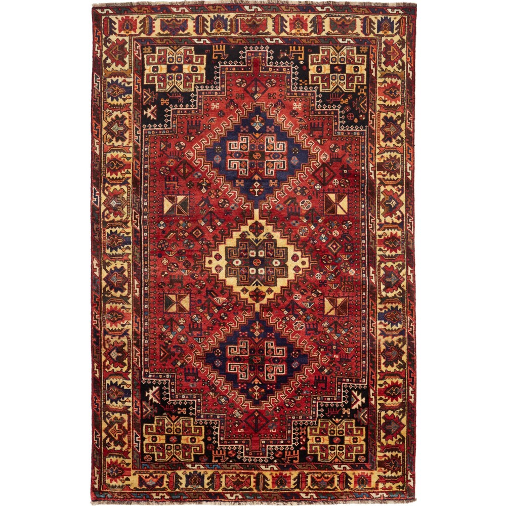 Tappeto Shiraz Persia marrone 168x258 Tappeto Shiraz Persia marrone 168x258