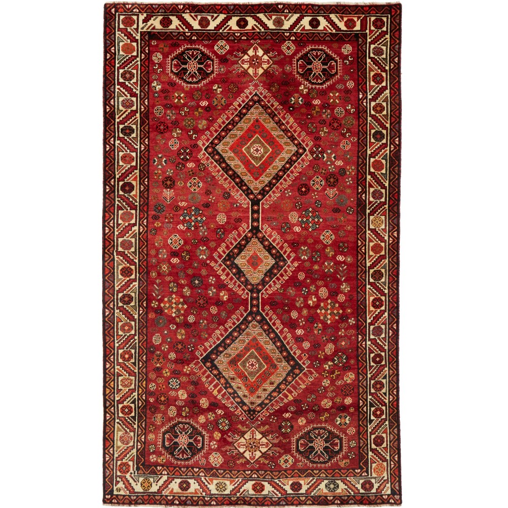 Tappeto Shiraz Persia marrone 160x270 Tappeto Shiraz Persia marrone 160x270