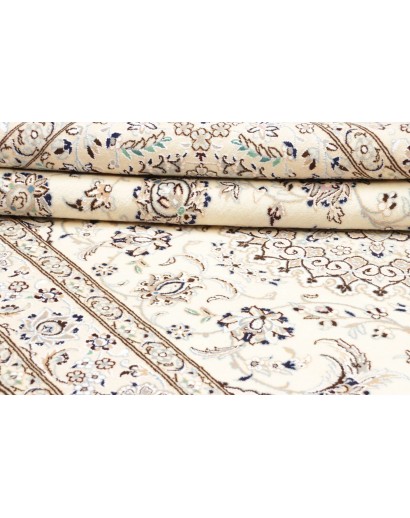 Tappeto Nain 9La Persia bianco beige 168x274