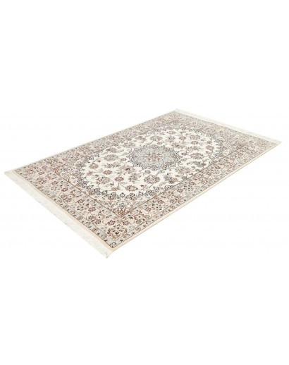 Tappeto Nain 9La Persia bianco verde 132x202