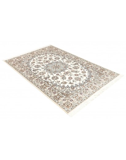 Tappeto Nain 9La Persia bianco verde 132x202