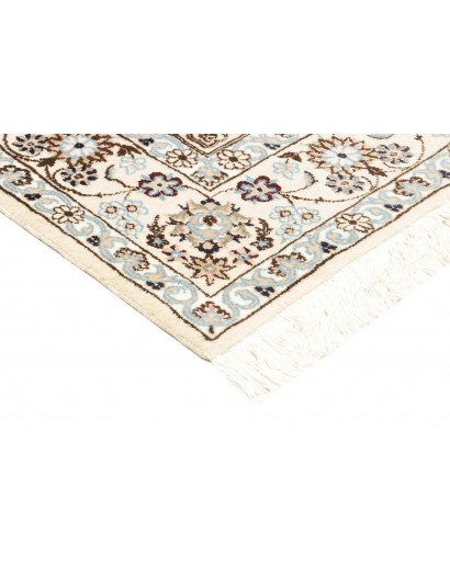 Tappeto Nain 9La Persia bianco verde 132x202