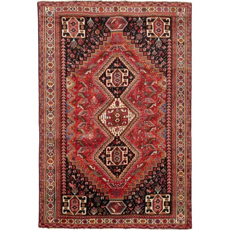 Tappeto Shiraz Persia marrone blu 170x260