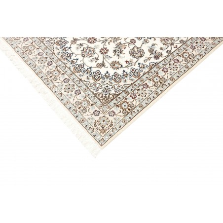 Tappeto Nain 9La Persia bianco verde 132x202