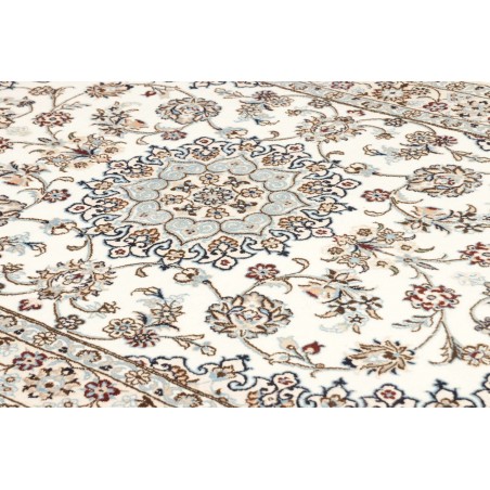 Tappeto Nain 9La Persia bianco verde 132x202