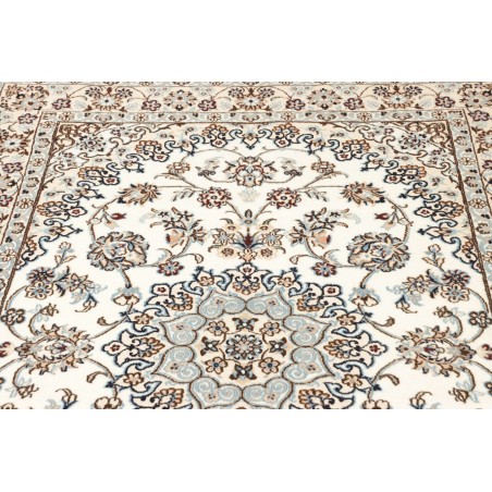Tappeto Nain 9La Persia bianco verde 132x202