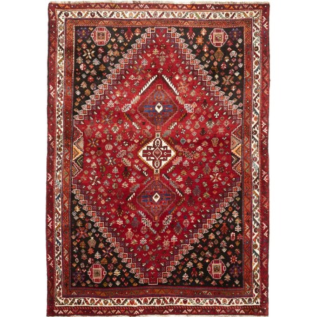 Tappeto Shiraz Persia marrone blu 175x250
