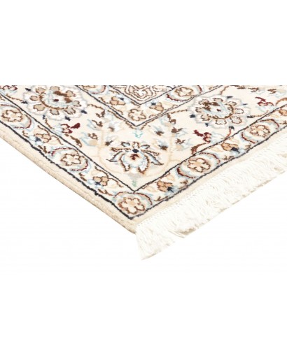 Tappeto Nain 9La Persia bianco azzurro 130x200