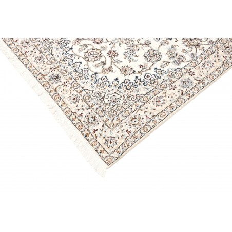 Tappeto Nain 9La Persia bianco azzurro 130x200