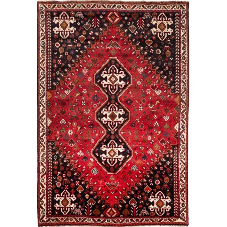 Tappeto Shiraz Persia marrone giallo 175x262