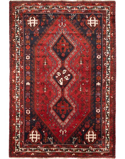 Tappeto Shiraz Persia marrone beige 170x250