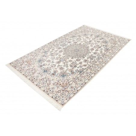 Tappeto Nain 9La Persia bianco verde 128x215