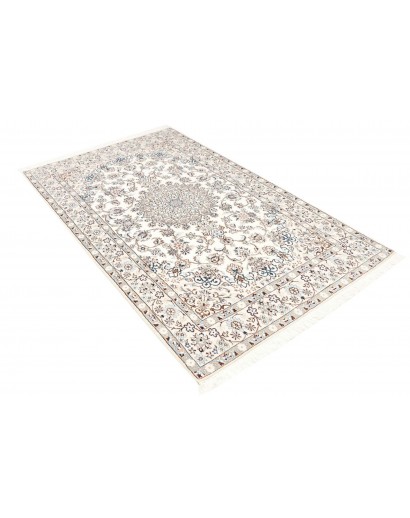 Tappeto Nain 9La Persia bianco verde 128x215