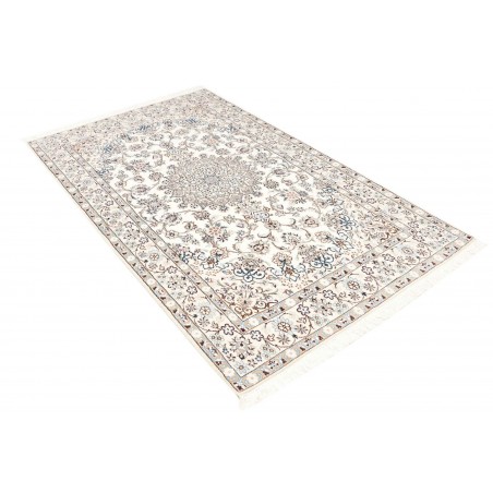 Tappeto Nain 9La Persia bianco verde 128x215
