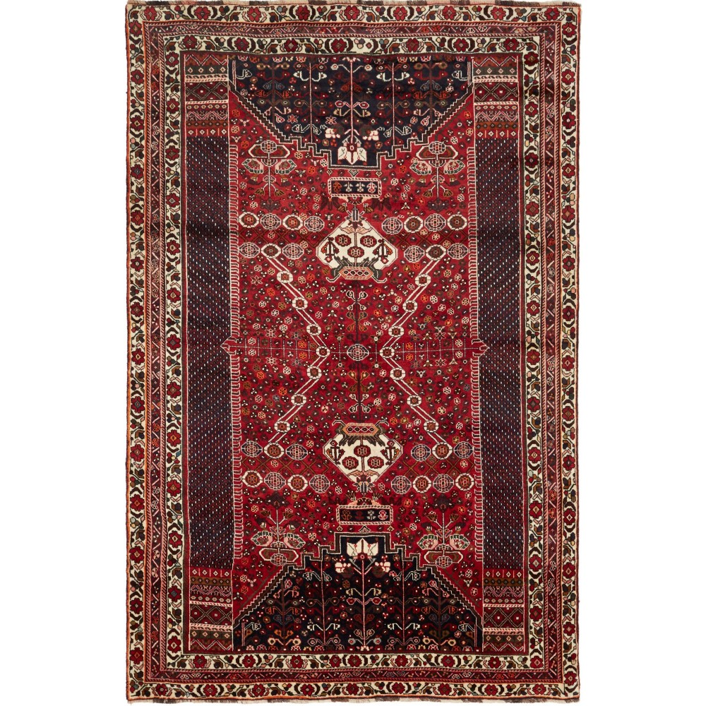 Tappeto Shiraz Fine Persia marrone 175x278 Tappeto Shiraz Fine Persia marrone 175x278