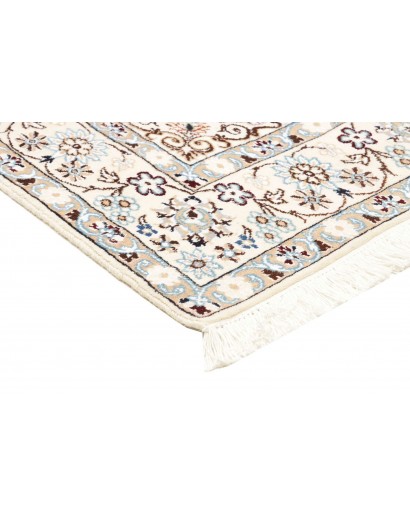 Tappeto Nain 9La Persia bianco verde 128x215