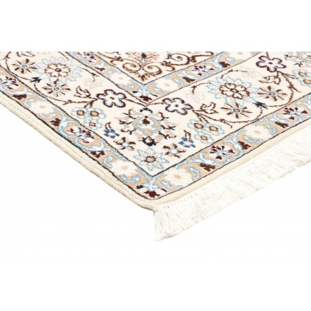 Tappeto Nain 9La Persia bianco verde 128x215