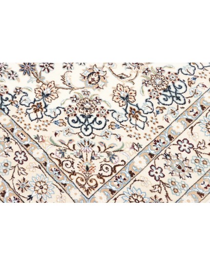 Tappeto Nain 9La Persia bianco verde 128x215