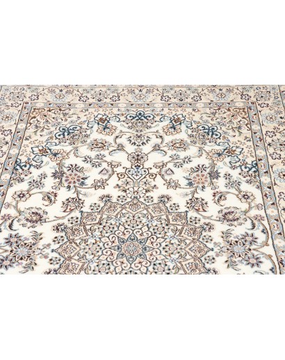 Tappeto Nain 9La Persia bianco verde 128x215