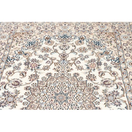 Tappeto Nain 9La Persia bianco verde 128x215