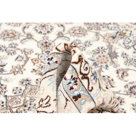 Tappeto Nain 9La Persia bianco verde 128x215
