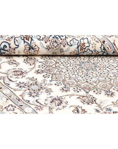 Tappeto Nain 9La Persia bianco verde 128x215