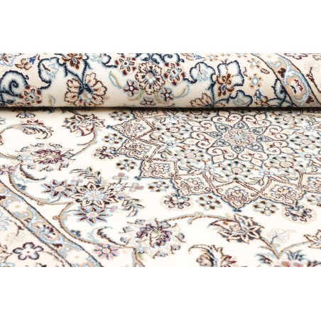 Tappeto Nain 9La Persia bianco verde 128x215