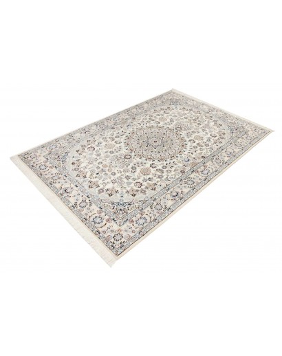 Tappeto Nain 9La Persia bianco grigio 135x203