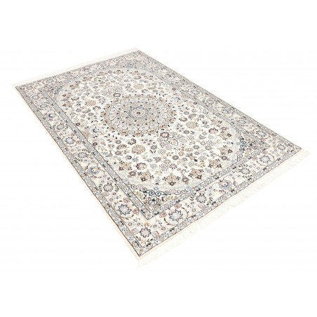 Tappeto Nain 9La Persia bianco grigio 135x203
