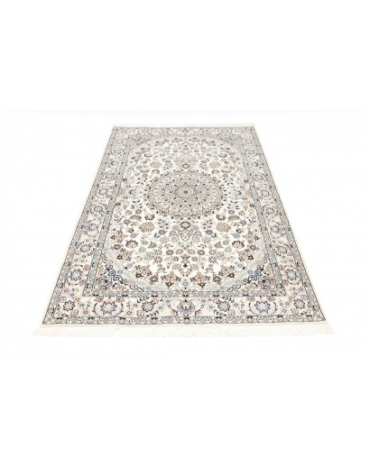 Tappeto Nain 9La Persia bianco grigio 135x203