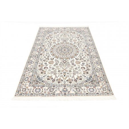 Tappeto Nain 9La Persia bianco grigio 135x203