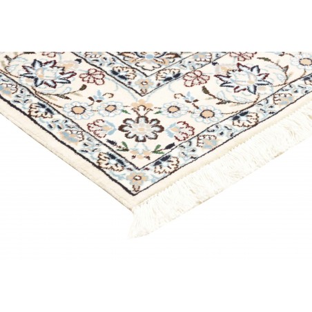 Tappeto Nain 9La Persia bianco grigio 135x203