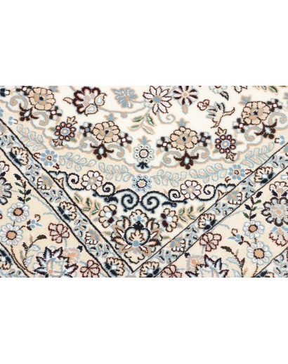 Tappeto Nain 9La Persia bianco grigio 135x203