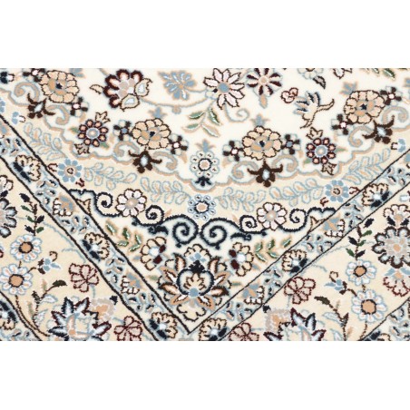 Tappeto Nain 9La Persia bianco grigio 135x203