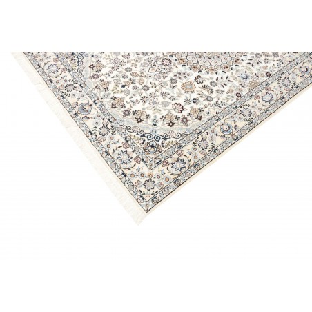 Tappeto Nain 9La Persia bianco grigio 135x203