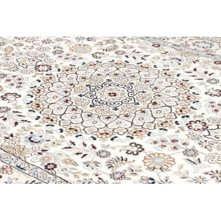 Tappeto Nain 9La Persia bianco grigio 135x203