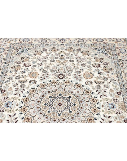 Tappeto Nain 9La Persia bianco grigio 135x203
