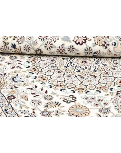 Tappeto Nain 9La Persia bianco grigio 135x203