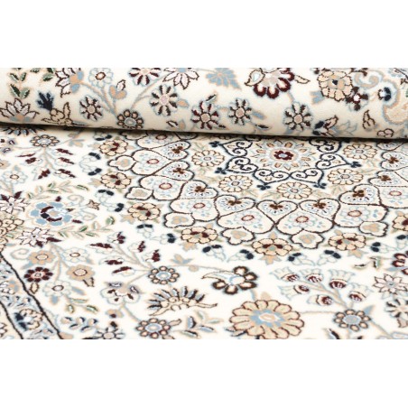 Tappeto Nain 9La Persia bianco grigio 135x203