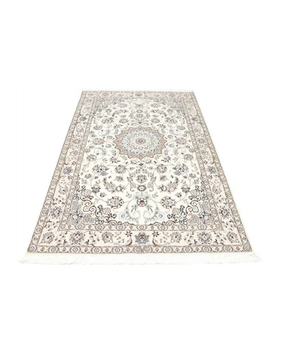 Tappeto Nain 9La Persia bianco azzurro 135x210