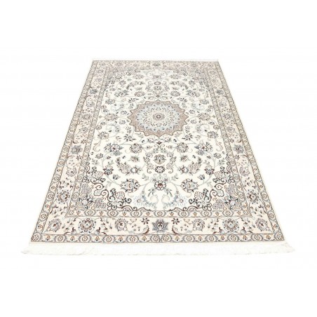Tappeto Nain 9La Persia bianco azzurro 135x210